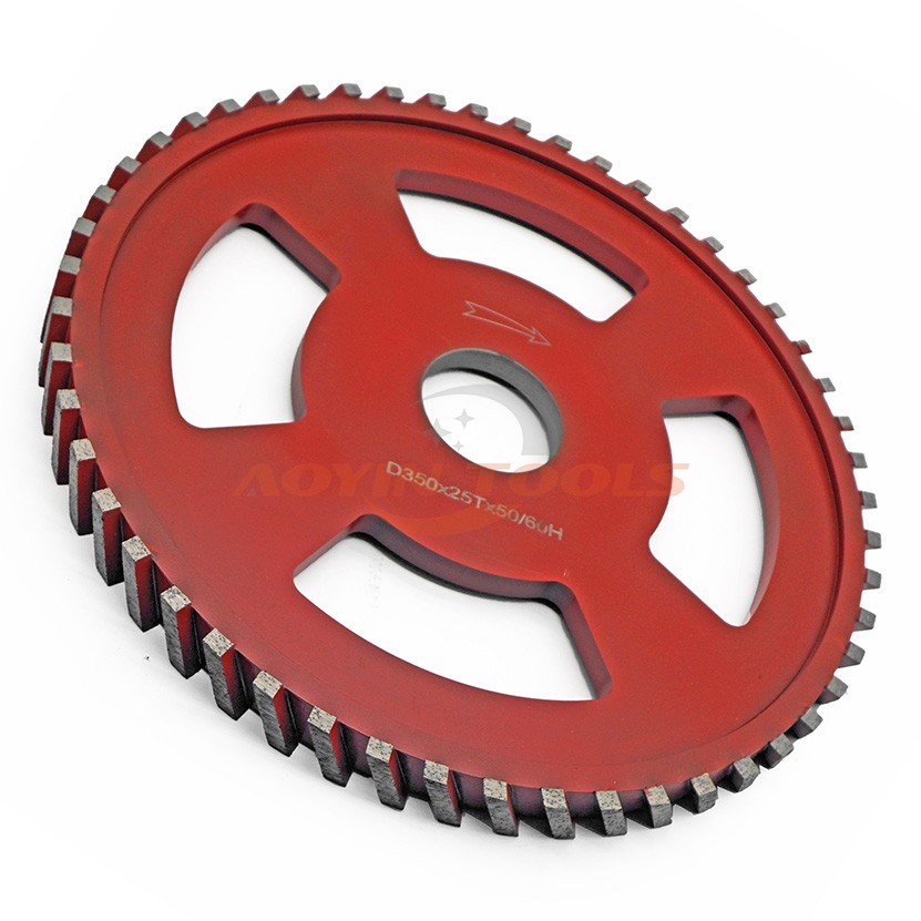 Diamond Milling Wheel with Big Holes