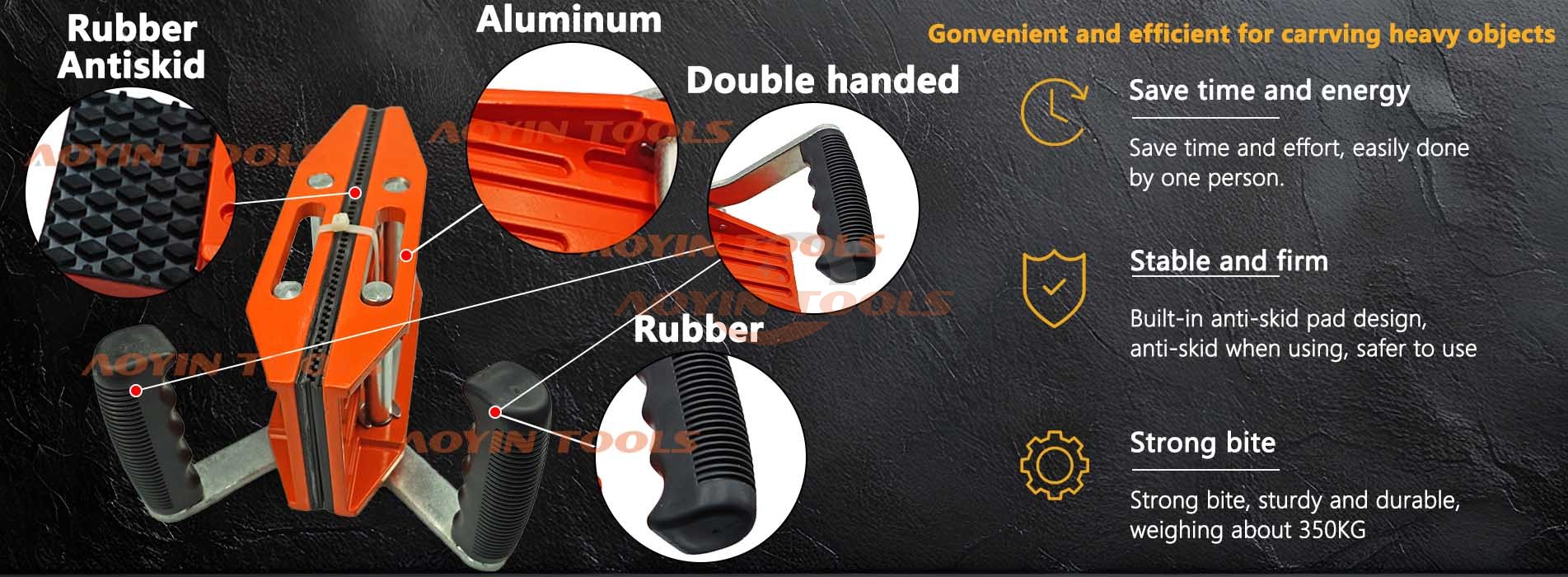 Double Handed Carrying Clamps