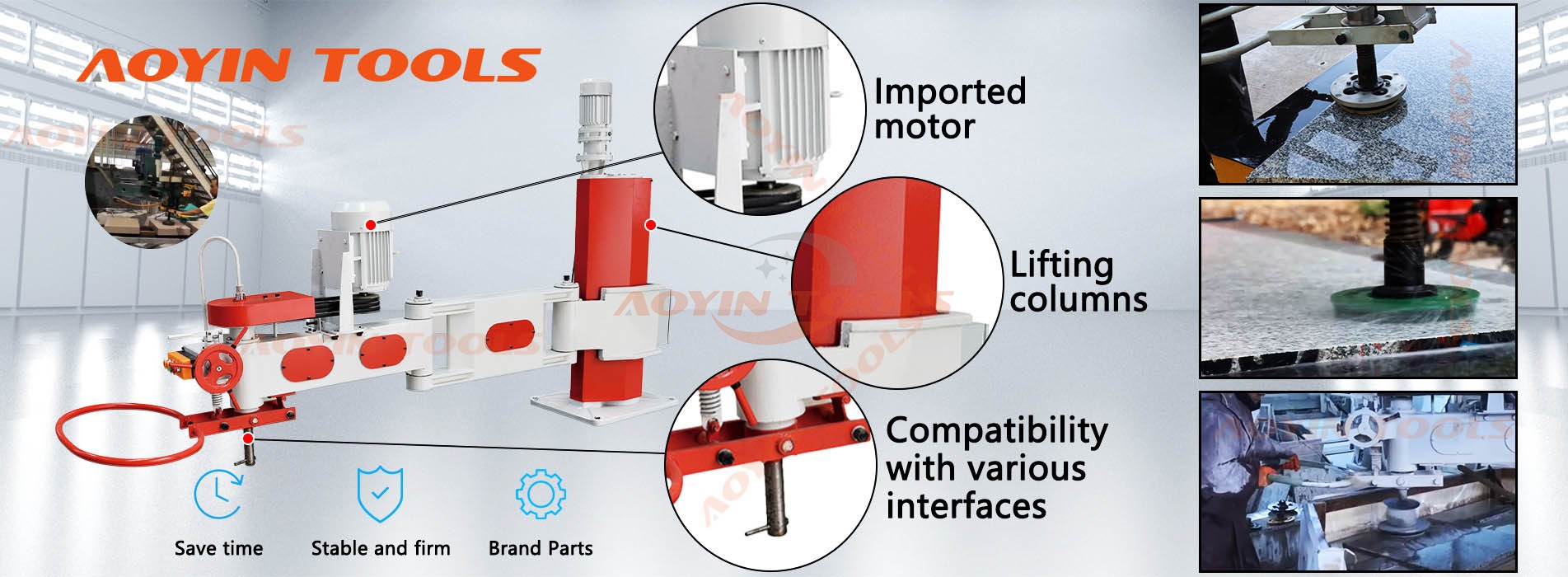 Stone Polishing Machine