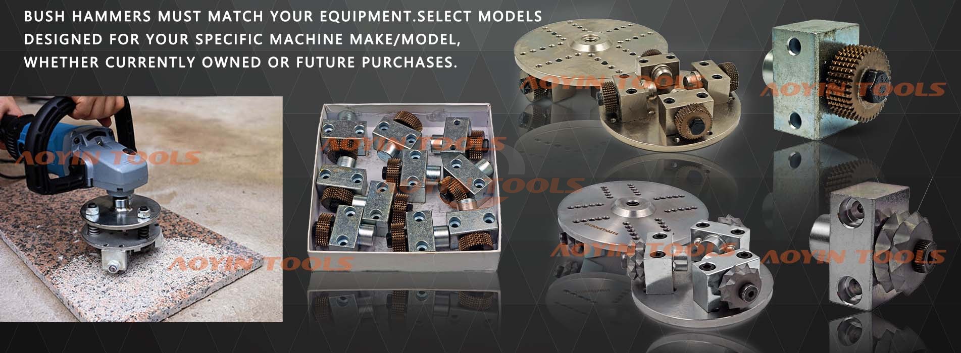 Tungsten Carbide Bush Hammer