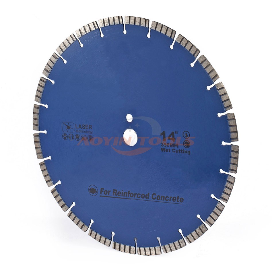 Laser Turbo Concrete Cutting Blades